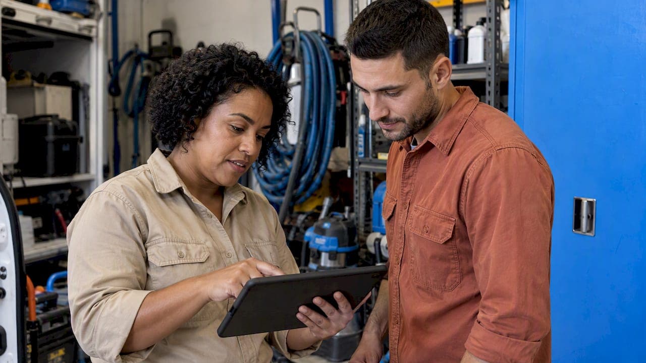 Round Robin Scheduling for Air-Con Cleaning Teams